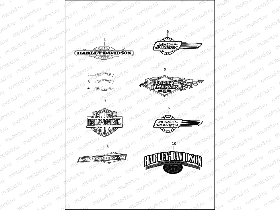 FUEL TANK TRIM (1 OF 2)