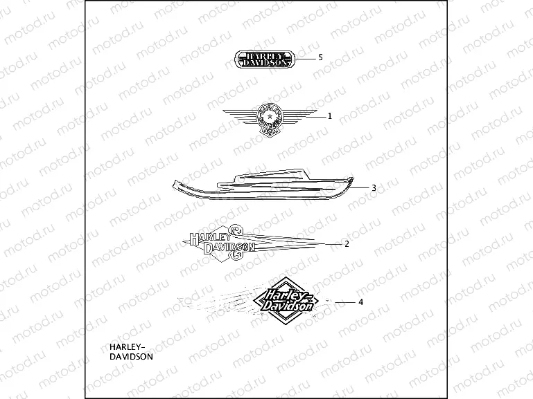 FUEL TANK TRIM - 1995