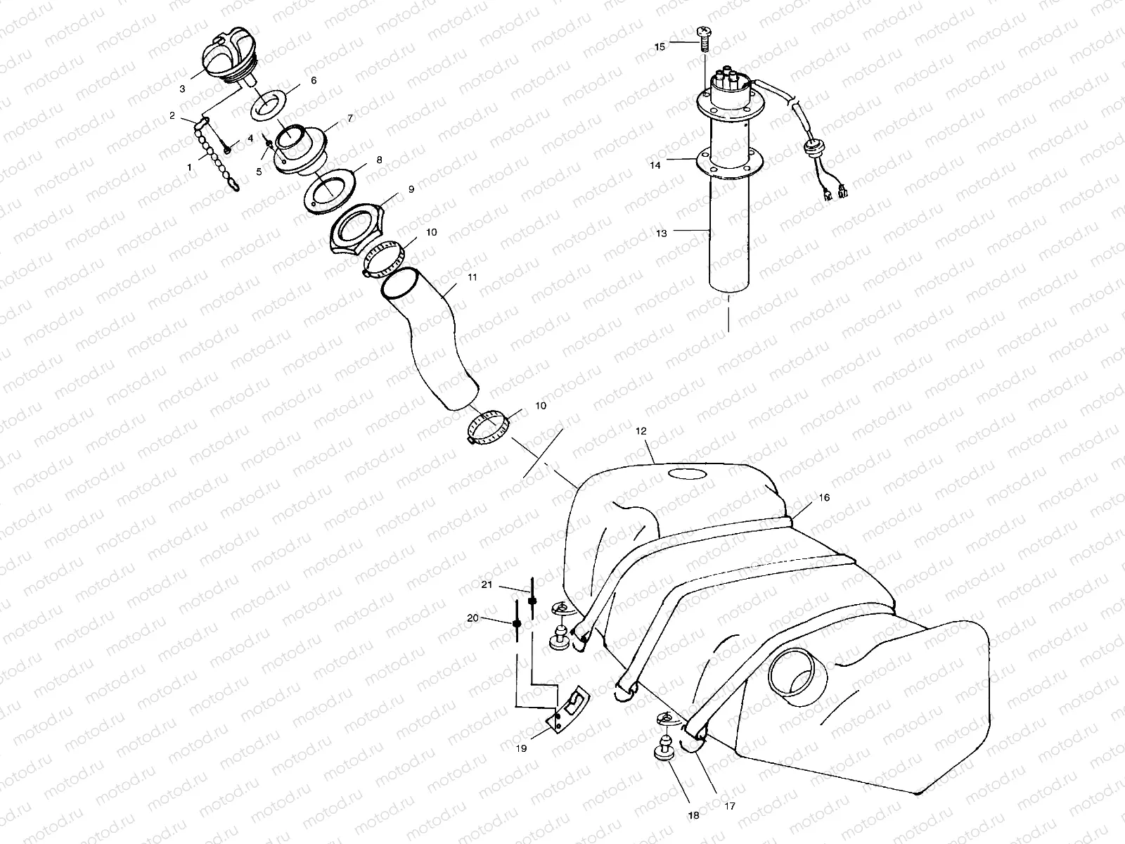 FUEL TANK - W004978D (4955795579A009) | FUEL TANK - W004978D (4955795579A009)