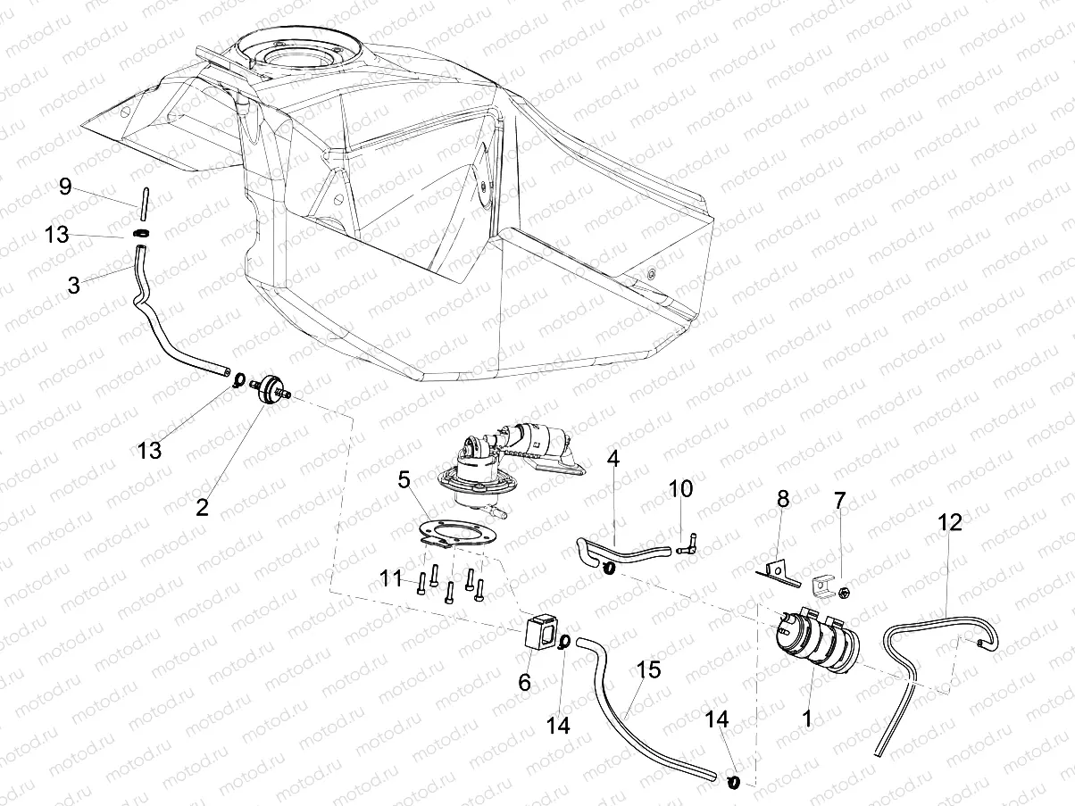Fuel vapour recover system