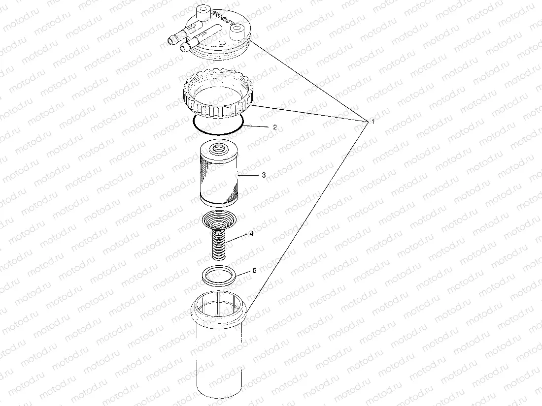 FUEL/WATER SEPARATOR - B974978 (4941254125c011) | FUEL/WATER SEPARATOR - B974978 (4941254125c011)