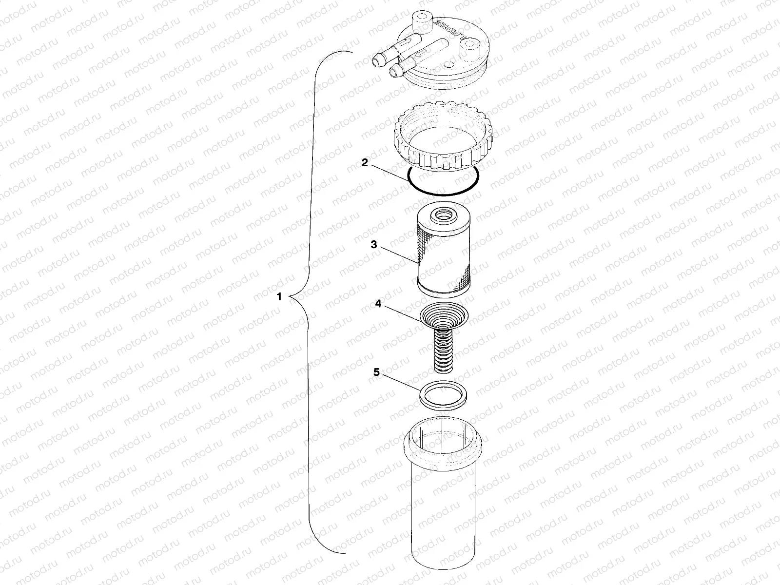 FUEL/WATER SEPARATOR - I994590 (4951425142c007) | FUEL/WATER SEPARATOR - I994590 (4951425142c007)