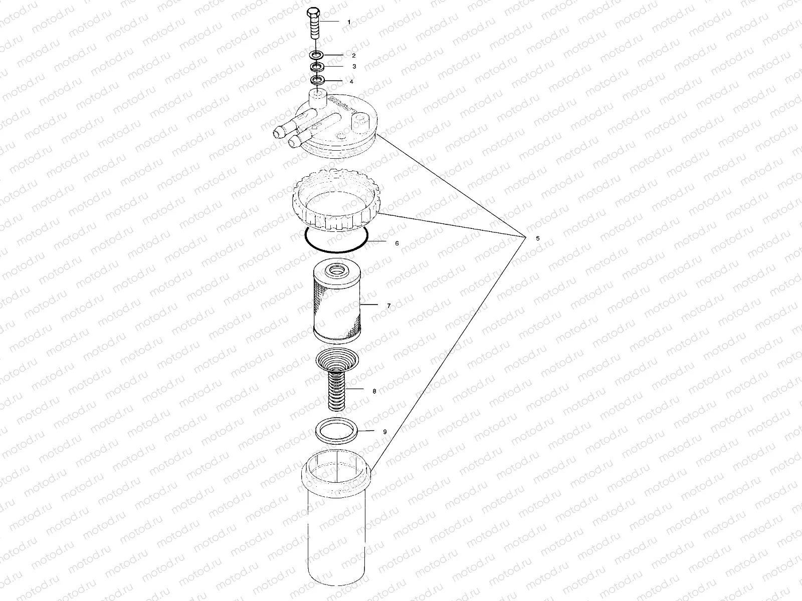 FUEL/WATER SEPARATOR - I994690 (4951365136c009) | FUEL/WATER SEPARATOR - I994690 (4951365136c009)