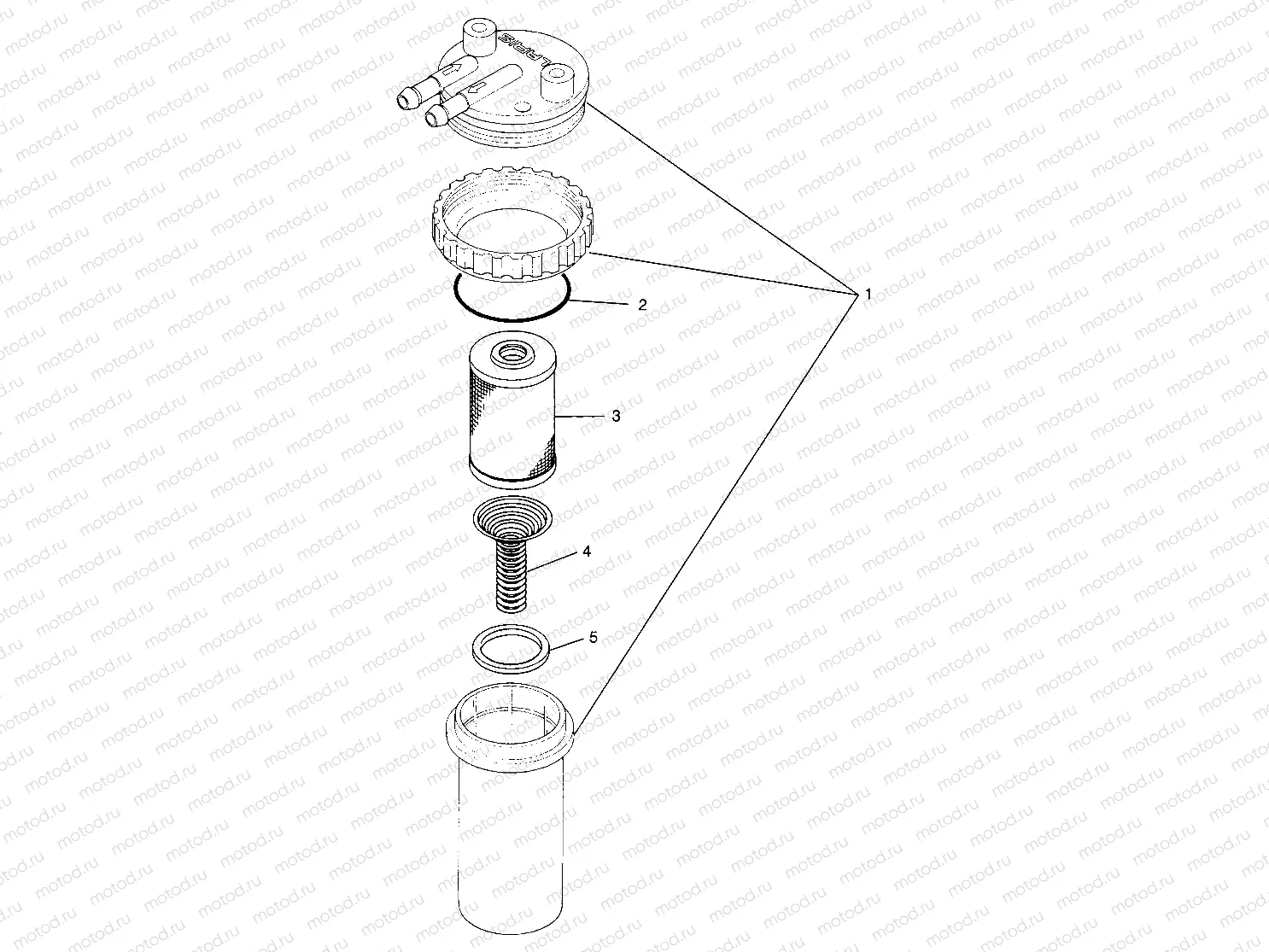FUEL/WATER SEPARATOR SL 780 B974088 and Intl. SL 780 I974088 (4940924092C009) | FUEL/WATER SEPARATOR SL 780 B974088 and Intl. SL 780 I974088 (4940924092C009)