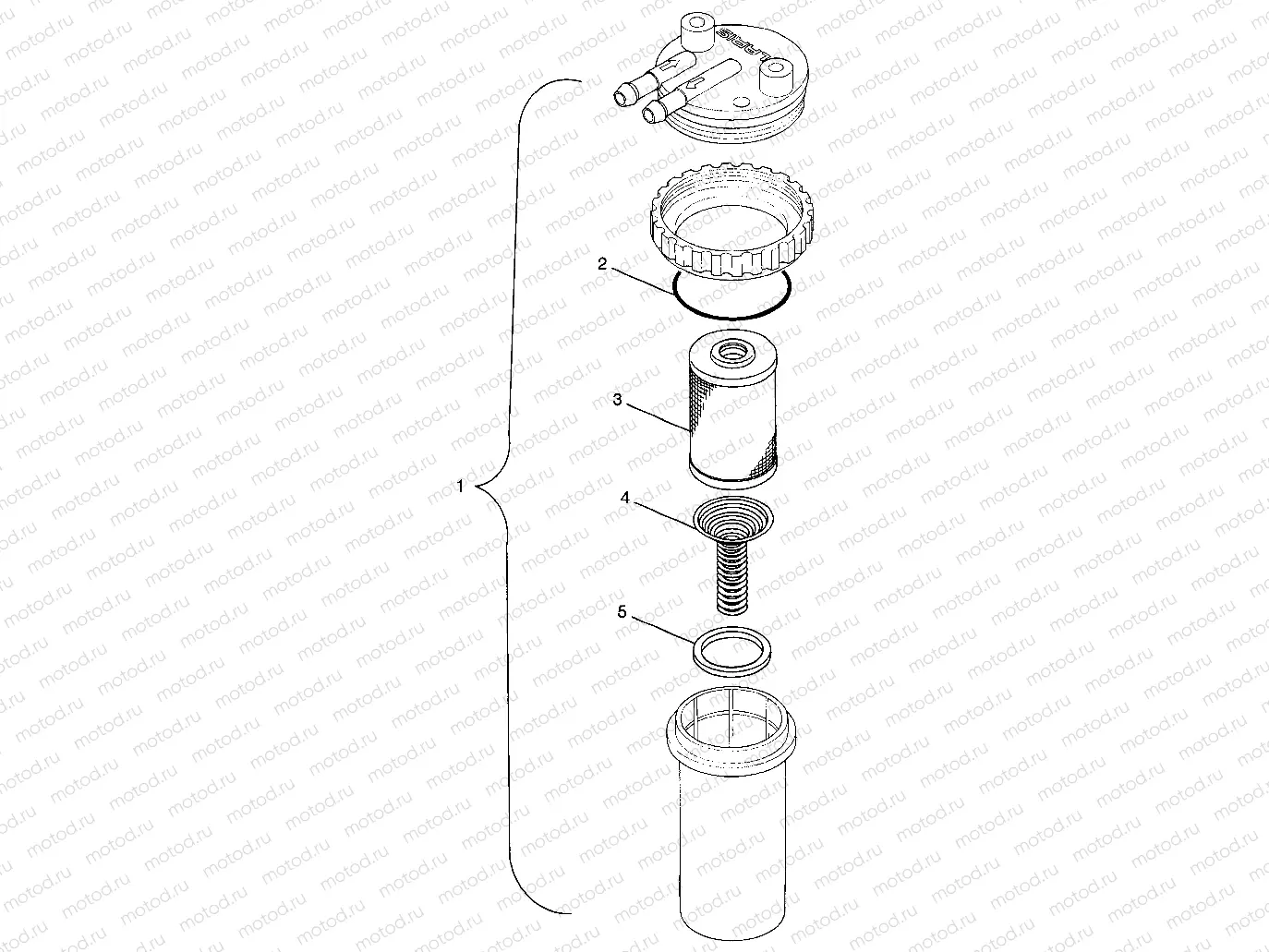 FUEL/WATER SEPARATOR SLTX B974590 and INTL. SLTX I974590 (4941214121C007) | FUEL/WATER SEPARATOR SLTX B974590 and INTL. SLTX I974590 (4941214121C007)