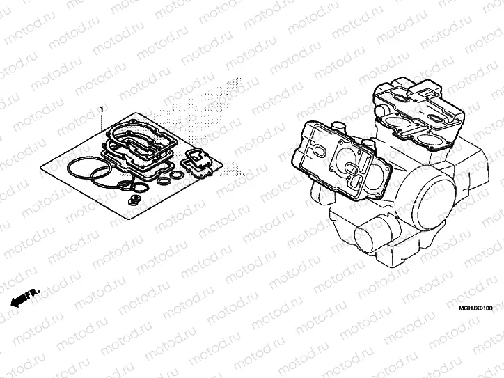 GASKET KIT A