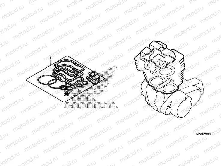 GASKET KIT A