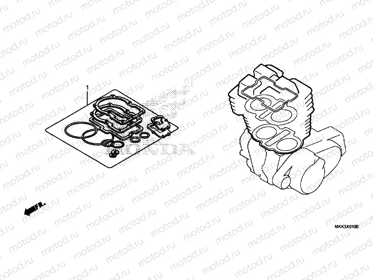 GASKET KIT A