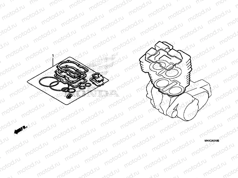 GASKET KIT A