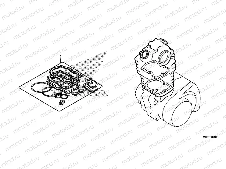 GASKET KIT A