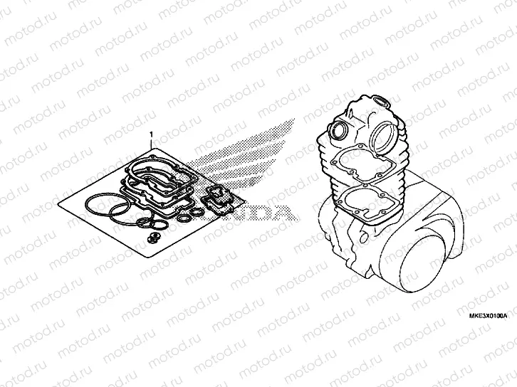 GASKET KIT A