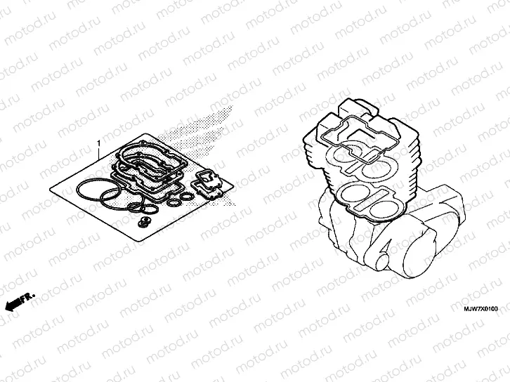 GASKET KIT A