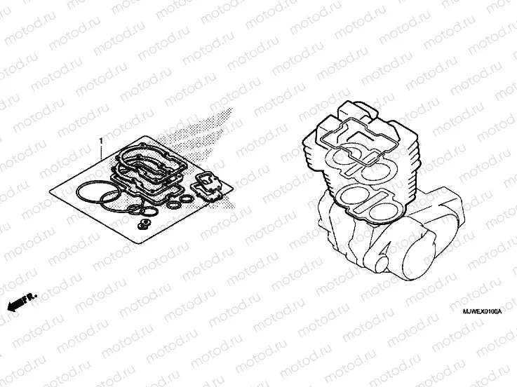 GASKET KIT A