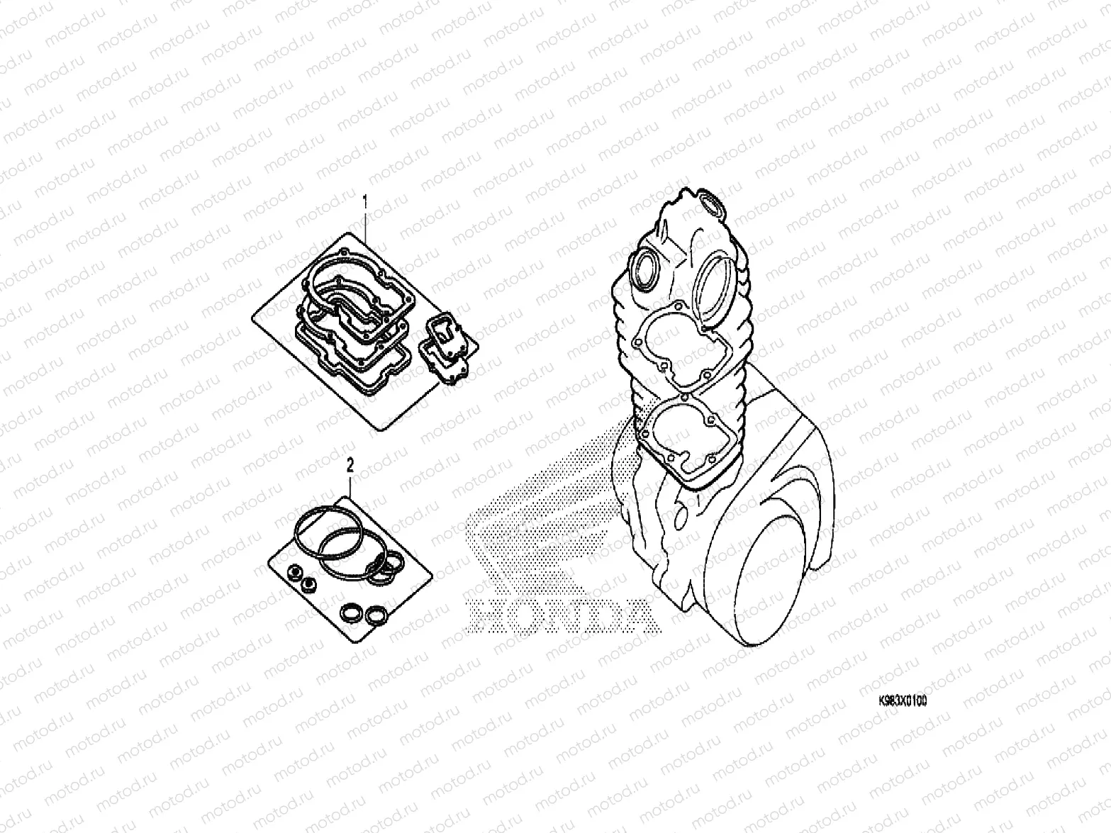 GASKET KIT A