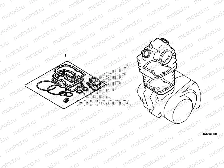 GASKET KIT A