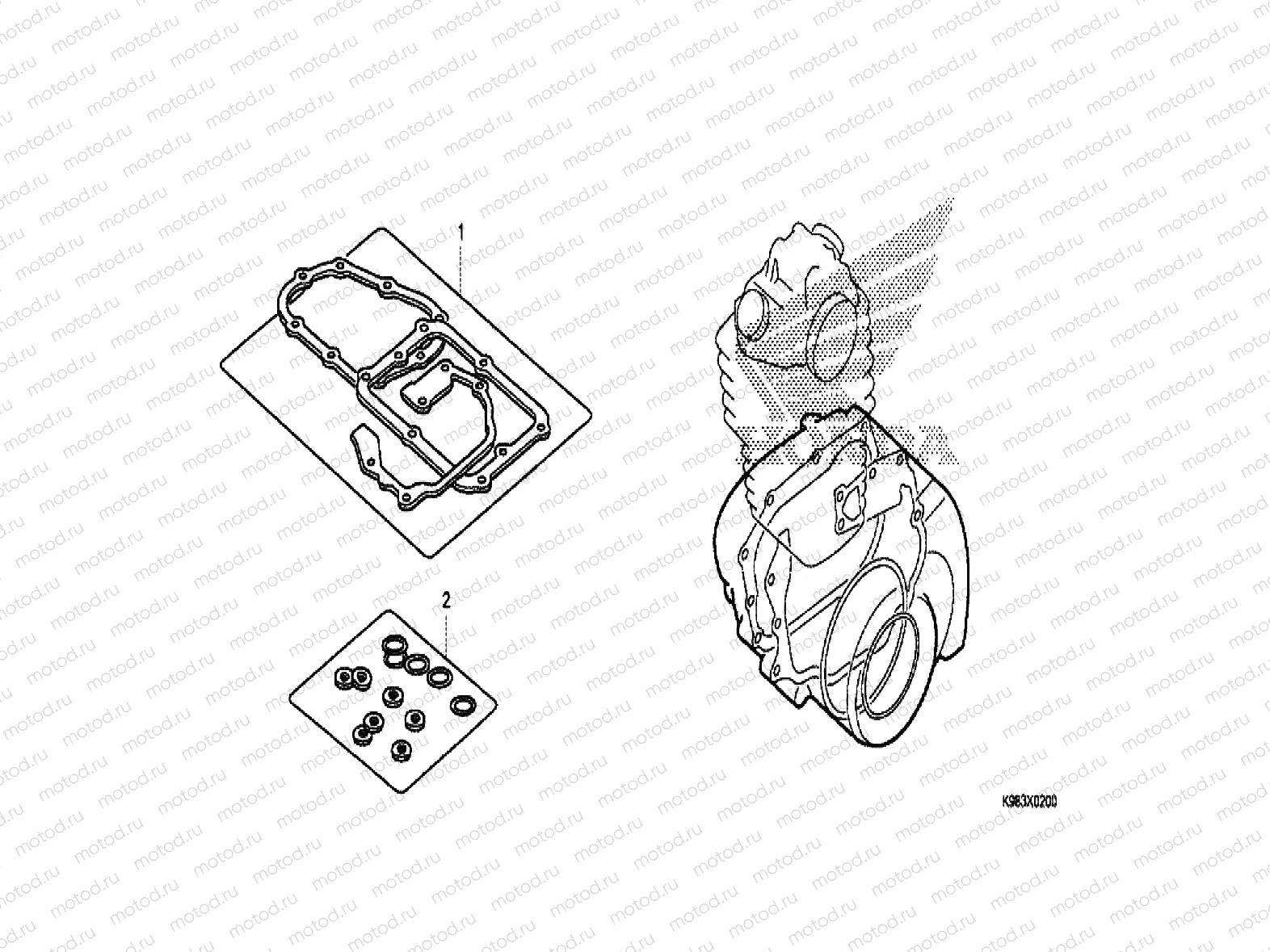 GASKET KIT B