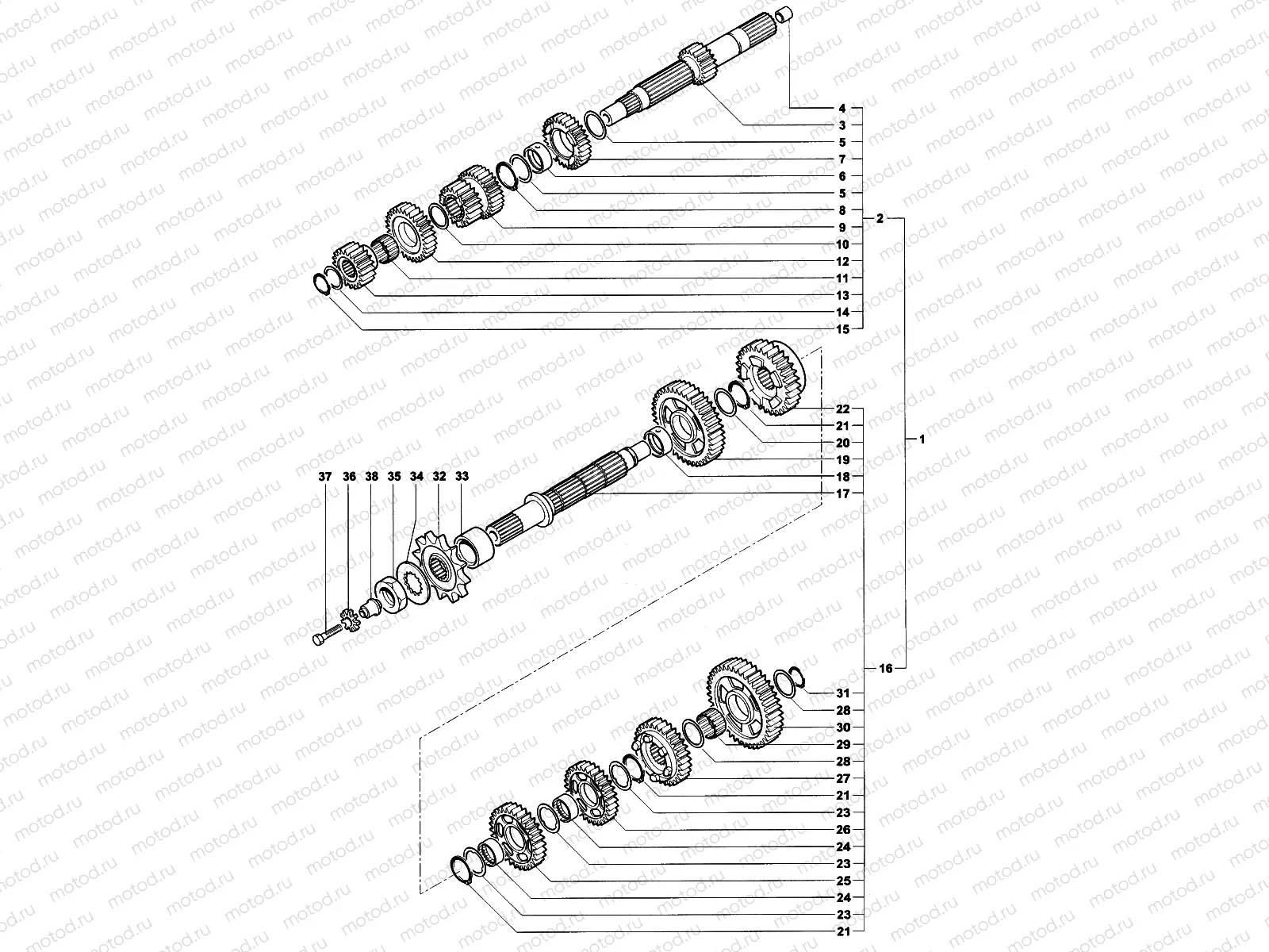 Gear Box Assembly