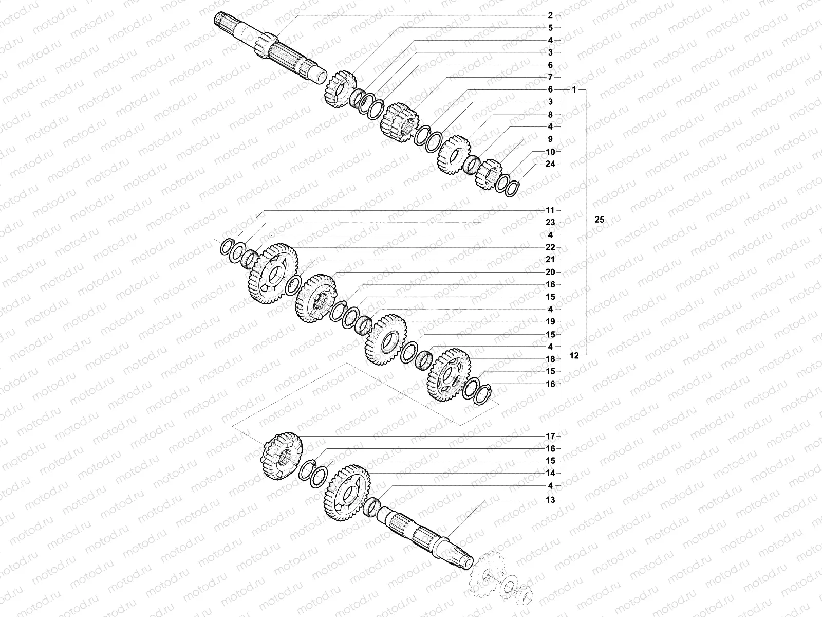 Gear Box Assembly