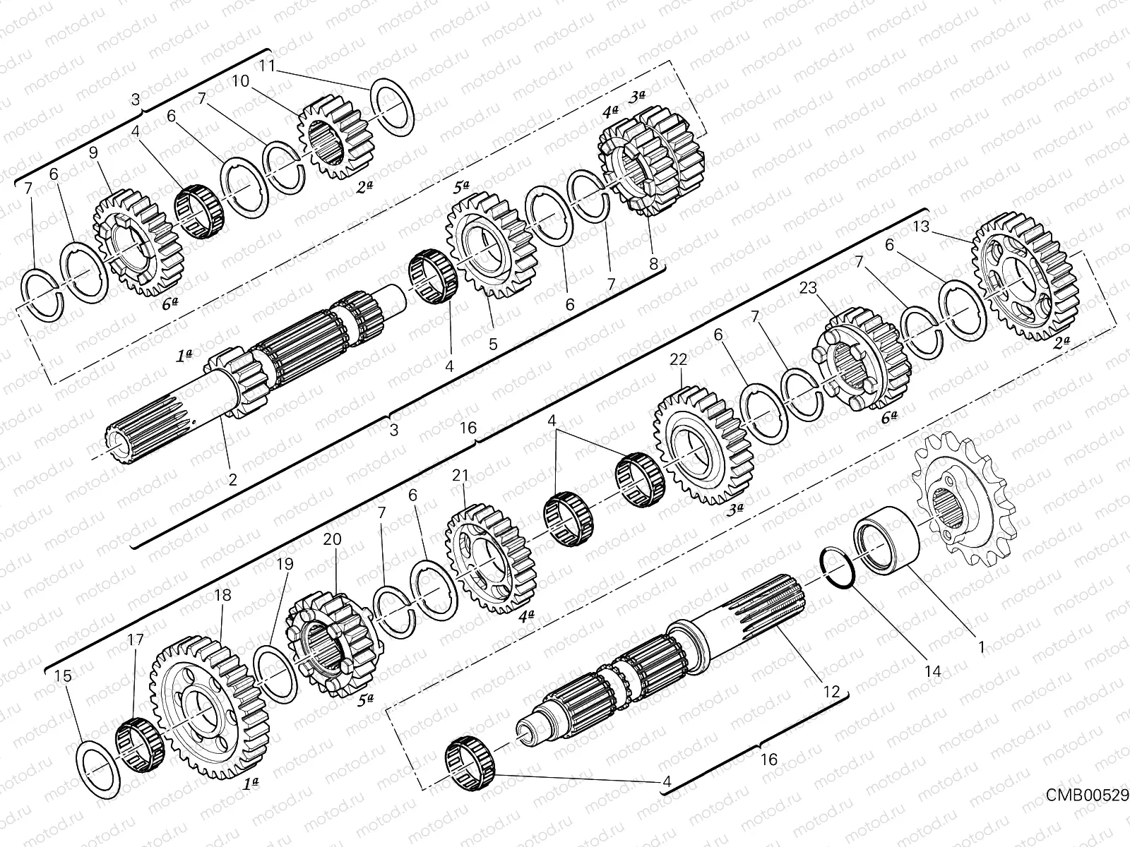 GEAR BOX [MOD:HYM950SP]