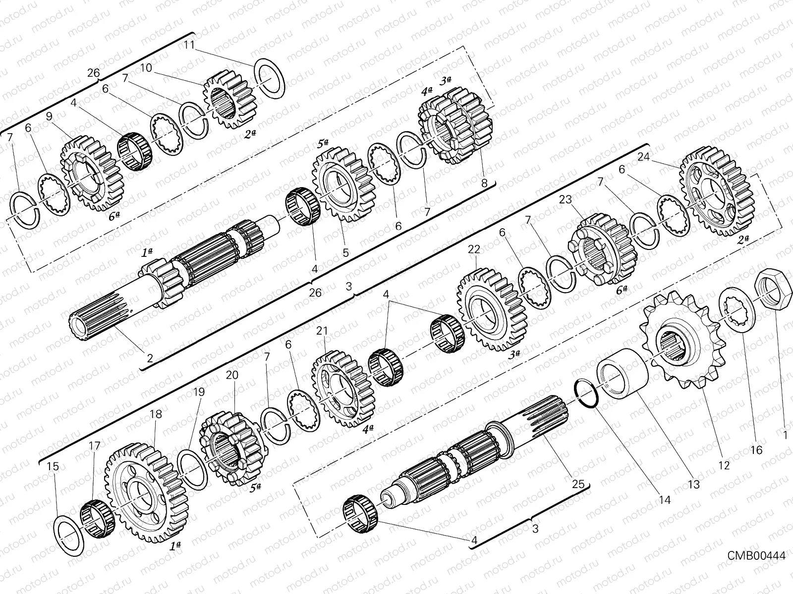 GEAR BOX [MOD:MS1200E]