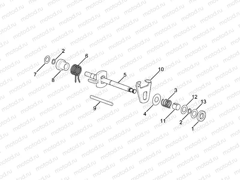 Gear box selector