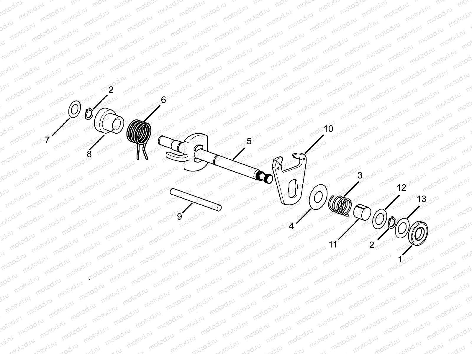 Gear box selector