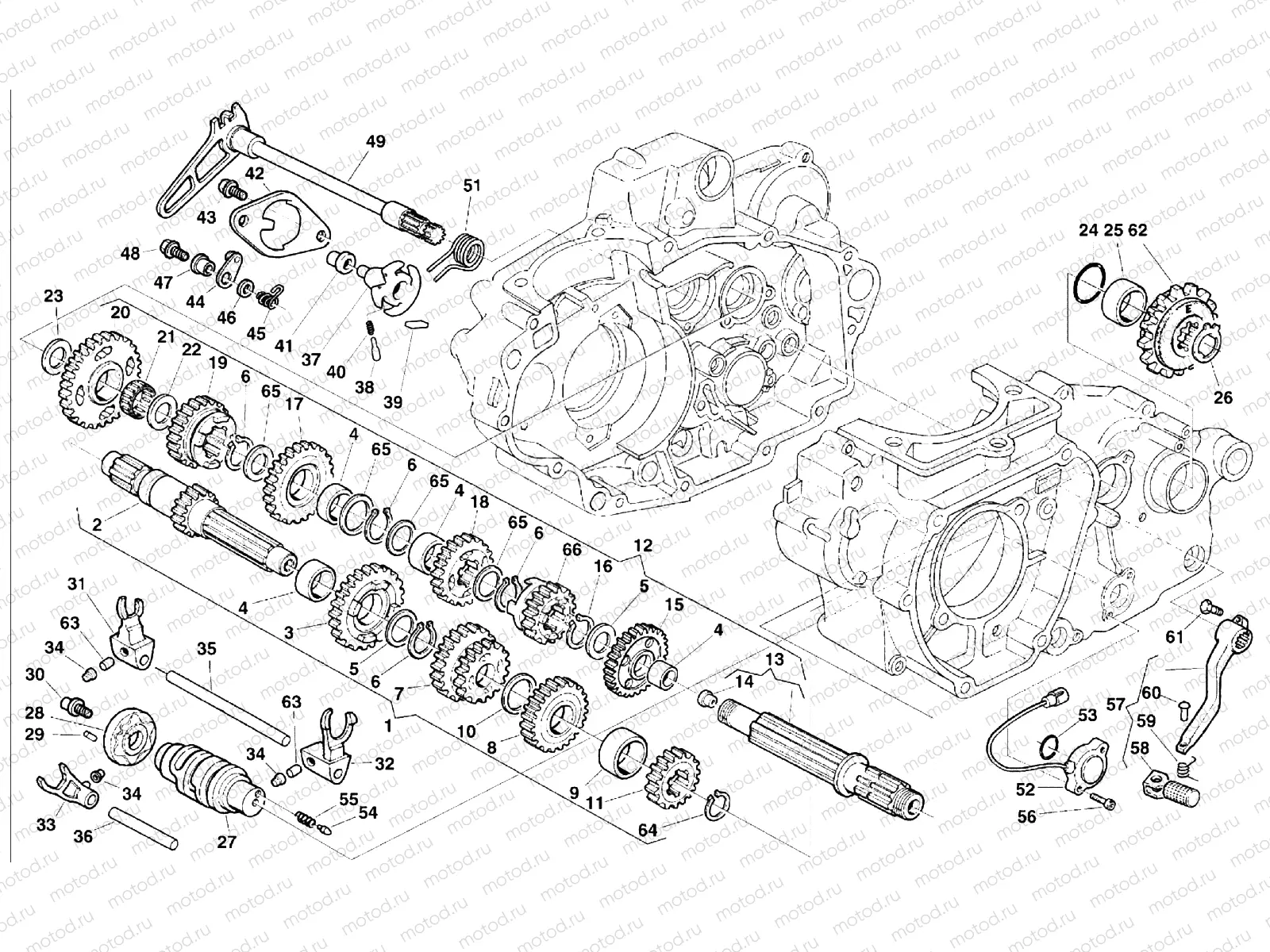 GEAR BOX - SHIFT
