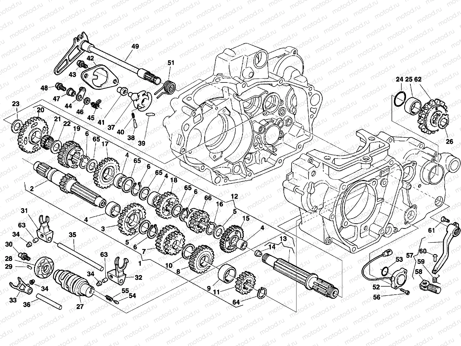 GEAR BOX (SMR-TE)