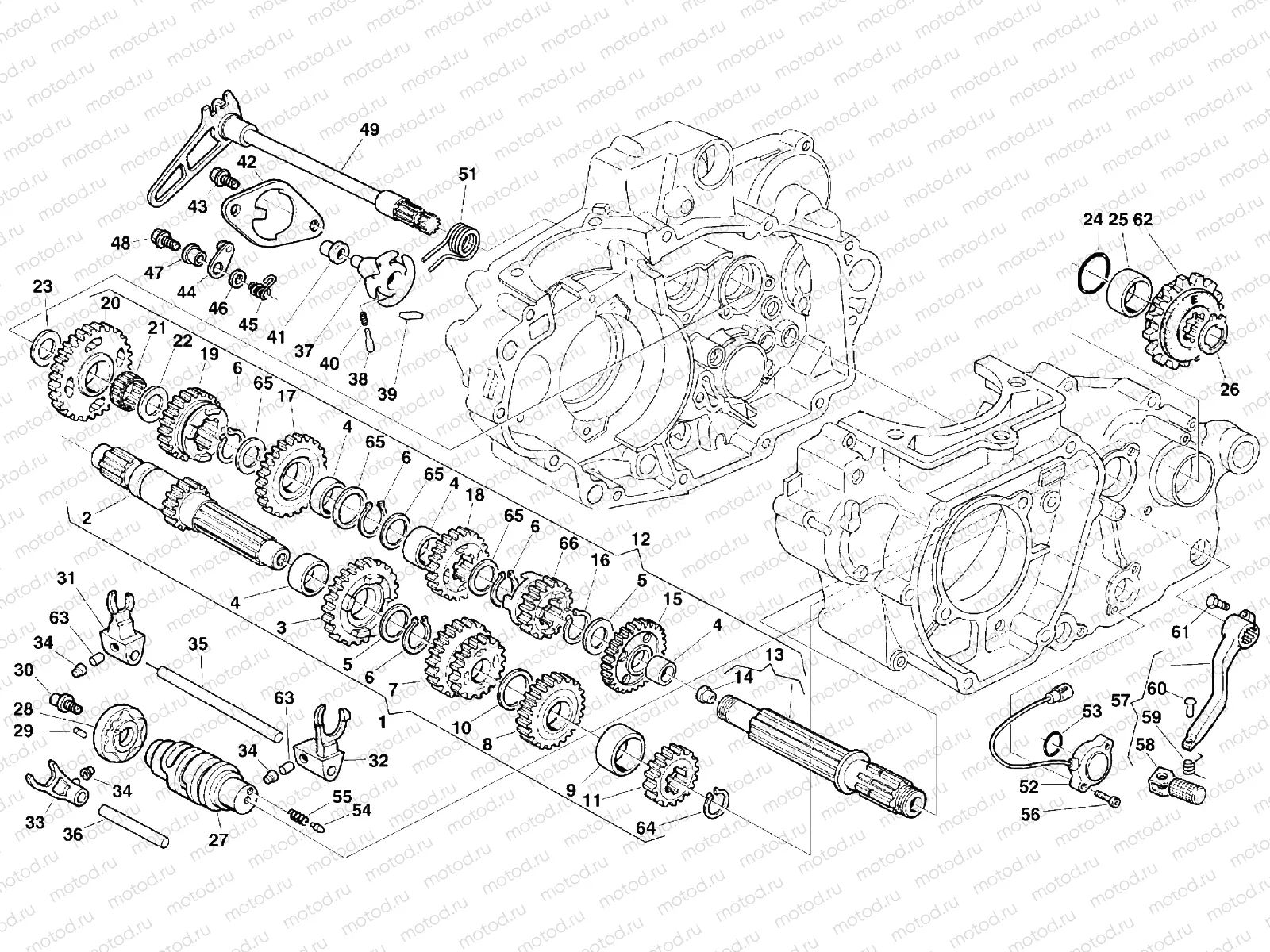 GEAR BOX (SMR-TE)