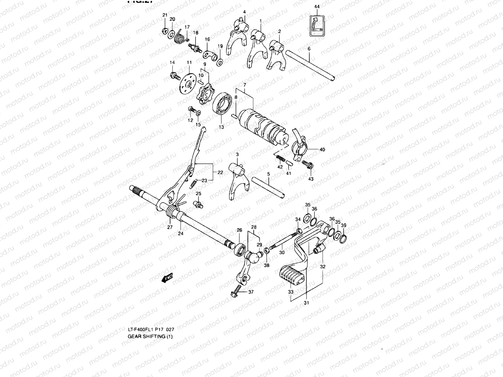GEAR CHANGE (1)(LT-F400FL1 P24)