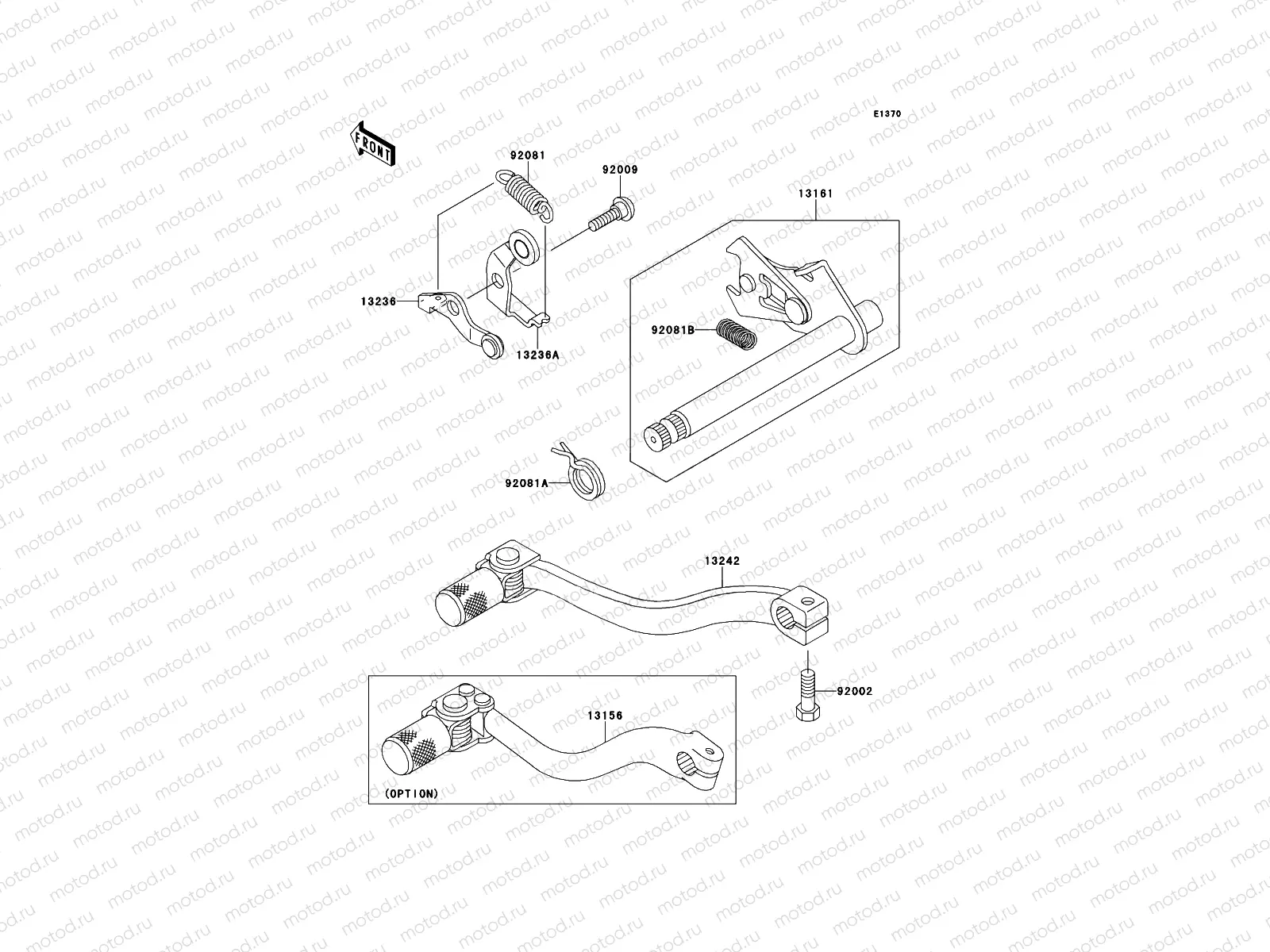 Gear Change Mechanism