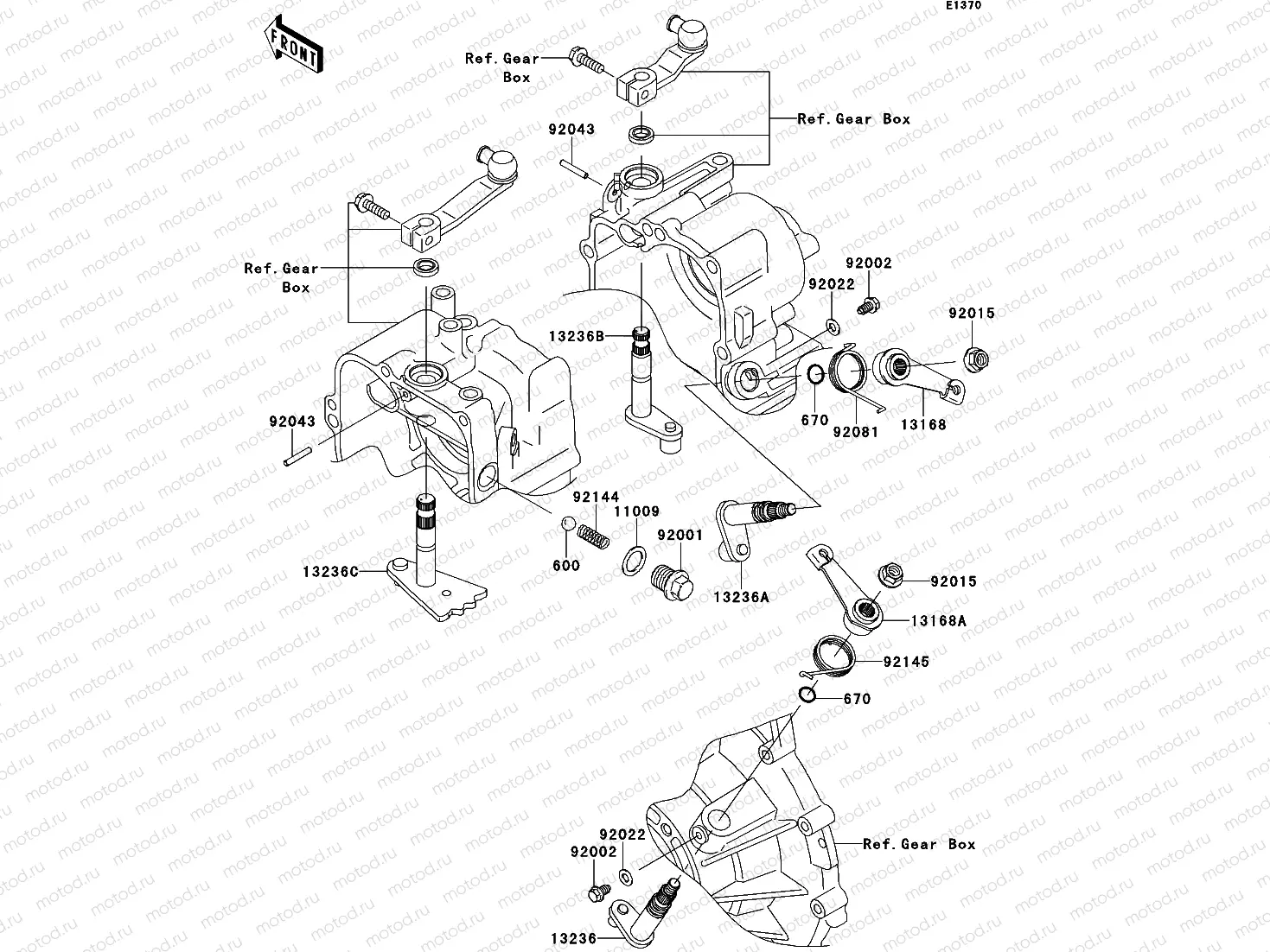 Gear Change Mechanism