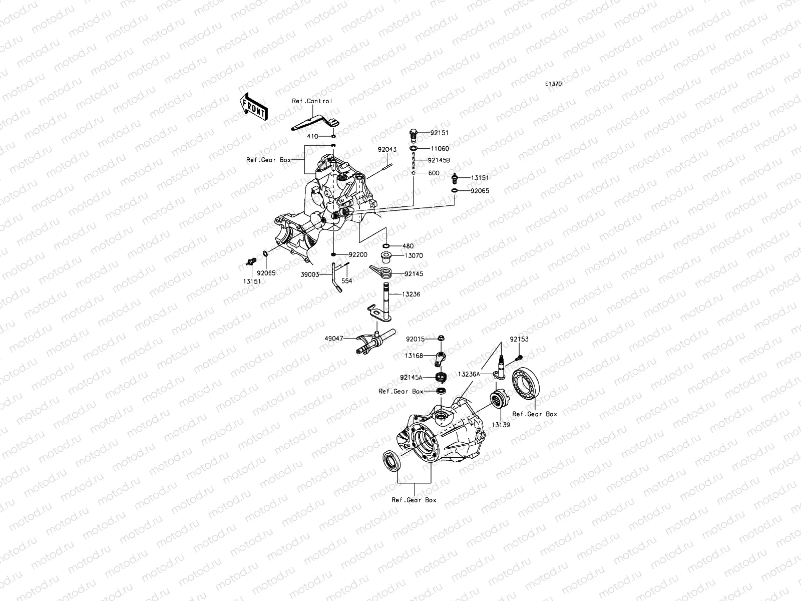 Gear Change Mechanism