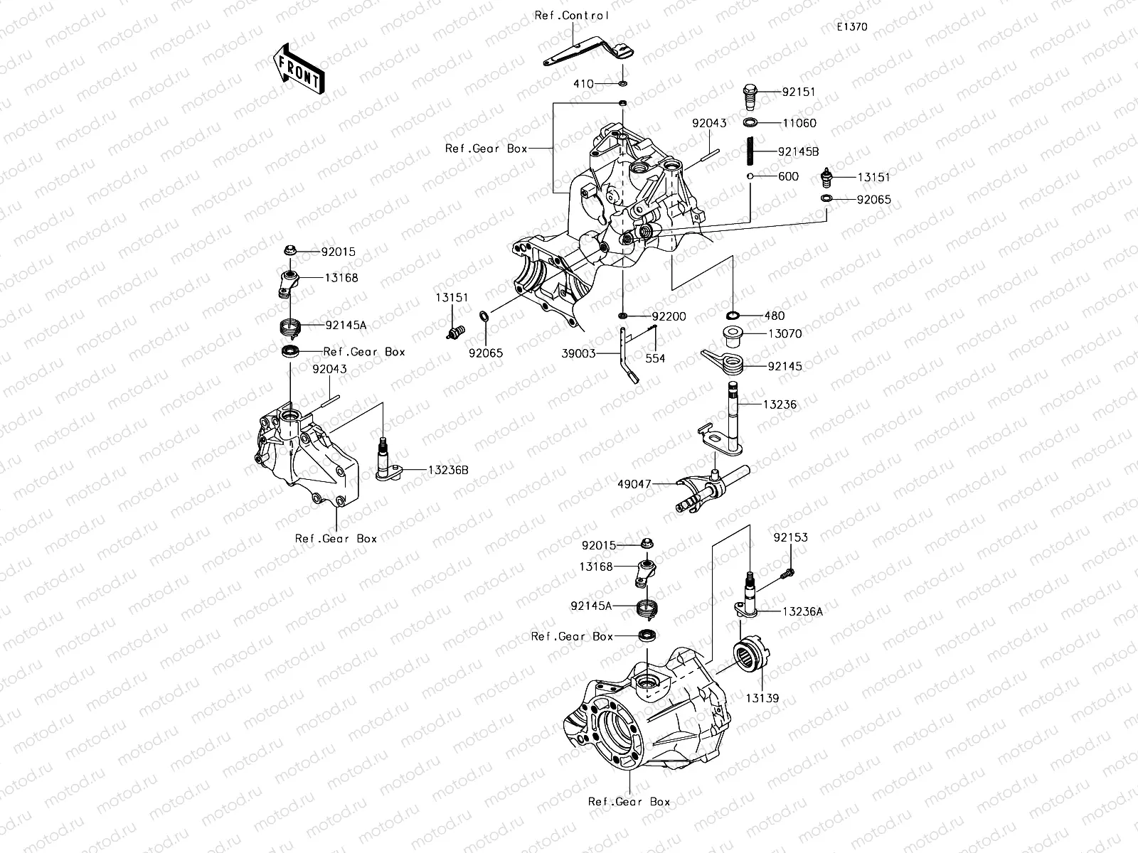 Gear Change Mechanism