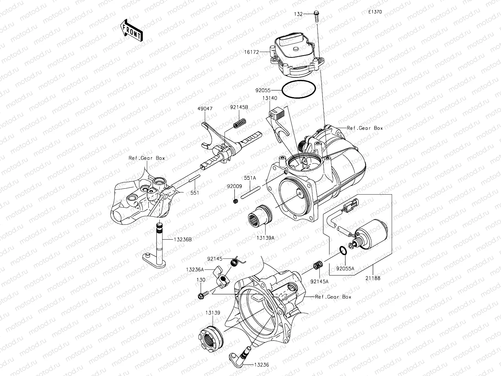 Gear Change Mechanism