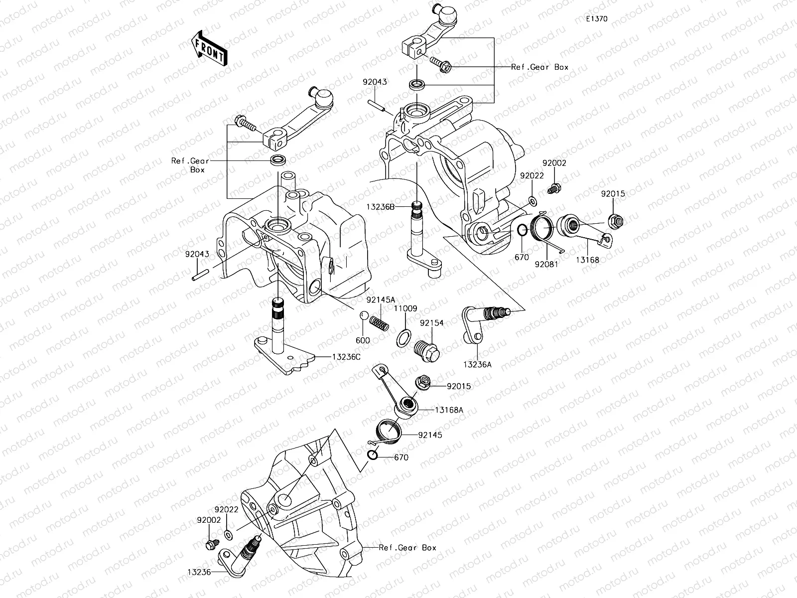 Gear Change Mechanism