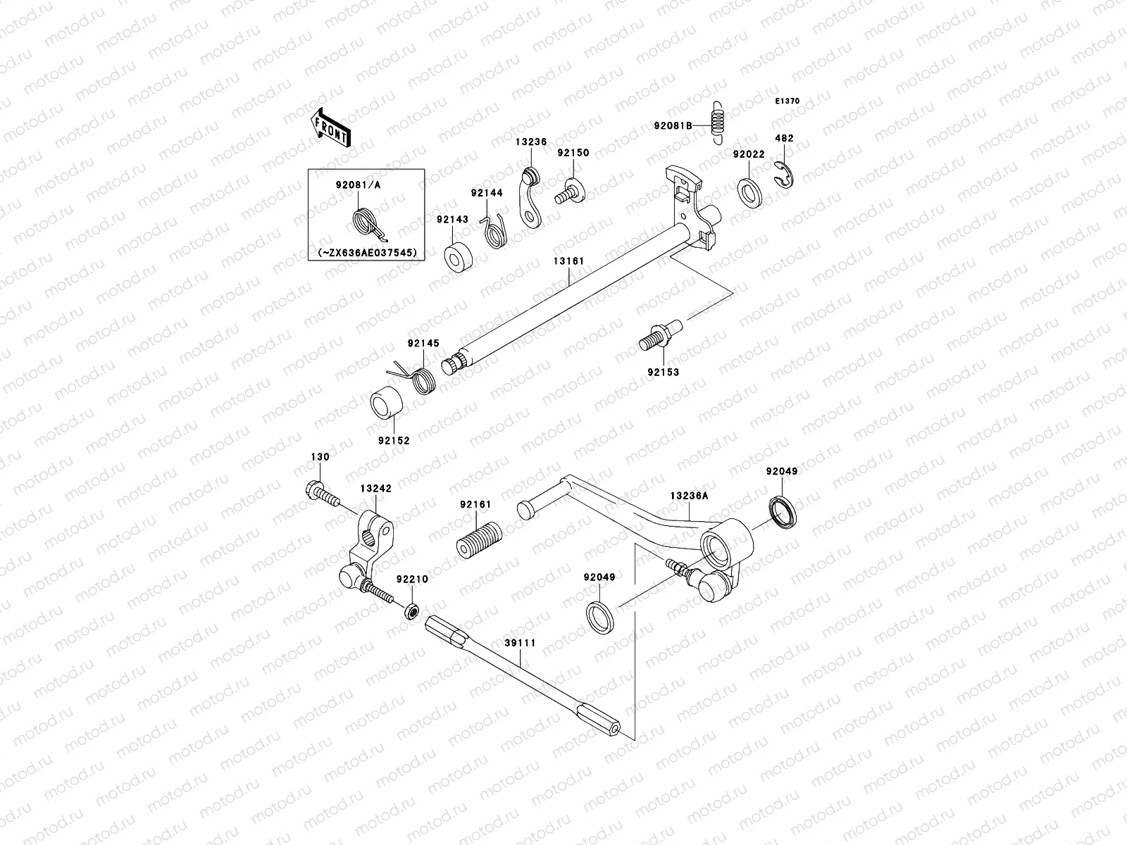 Gear Change Mechanism