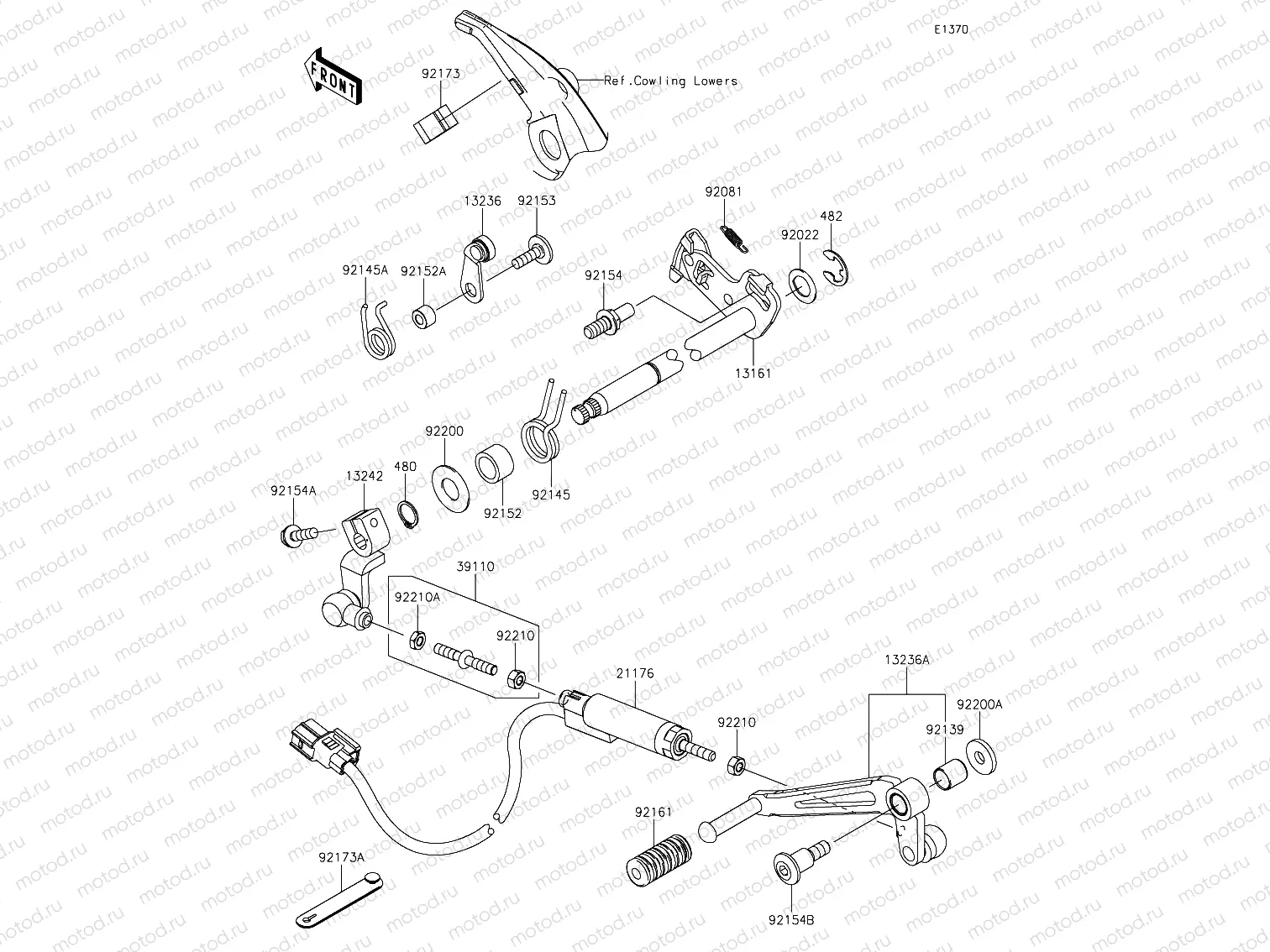 Gear change mechanism