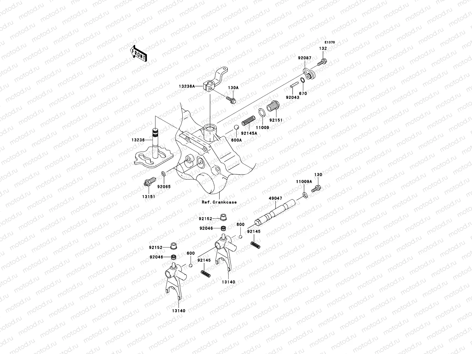 Gear Change Mechanism