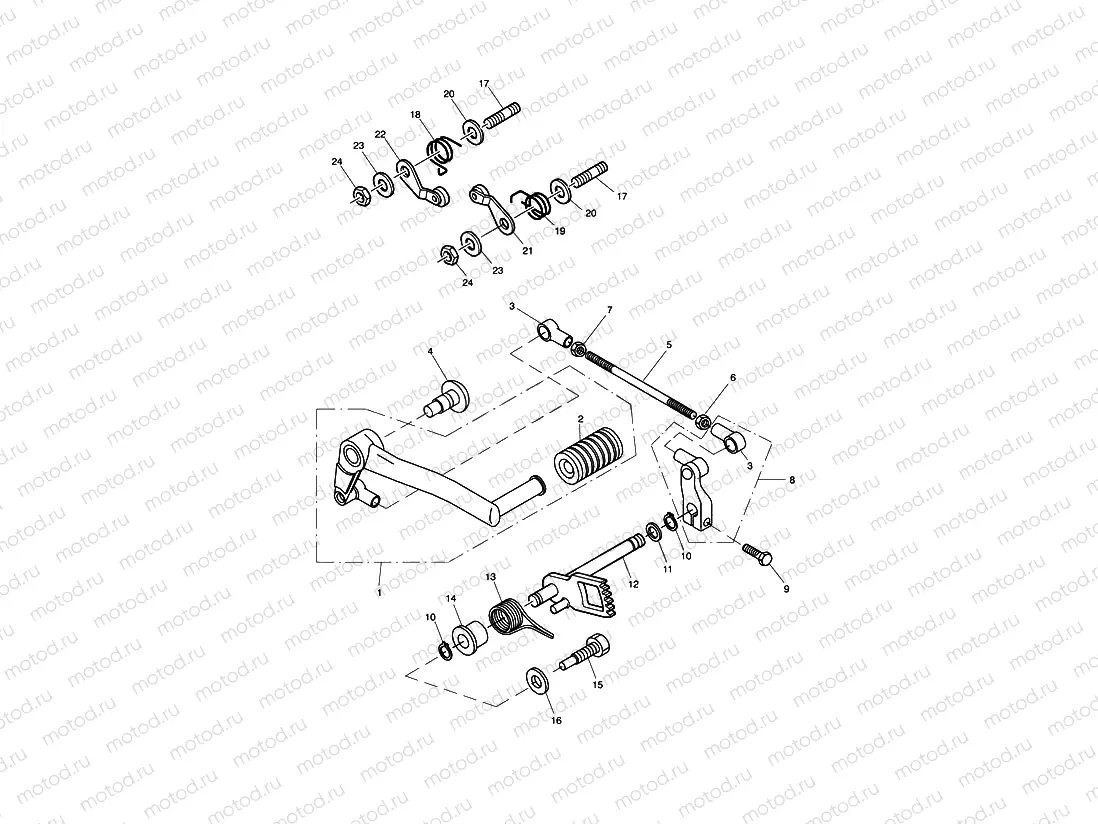Gear Change Mechanism
