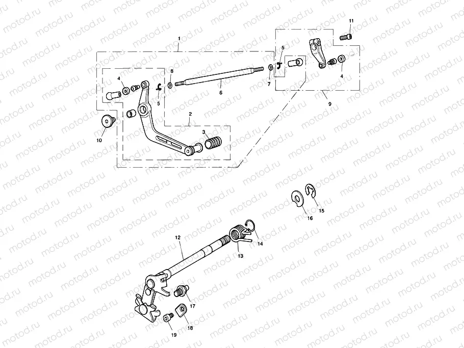 Gear Change Mechanism