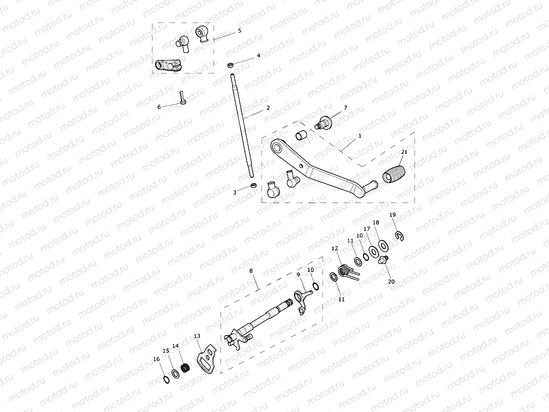 Gear Change Mechanism
