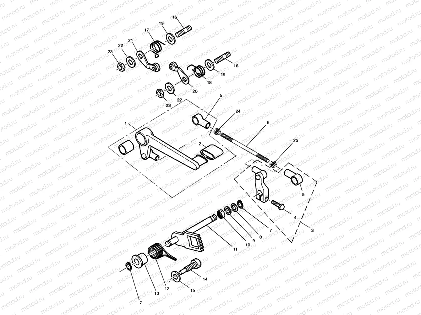 Gear Change Mechanism 87316