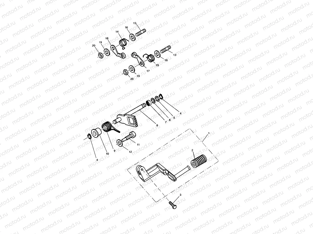 Gear Change Mechanism 87317 »