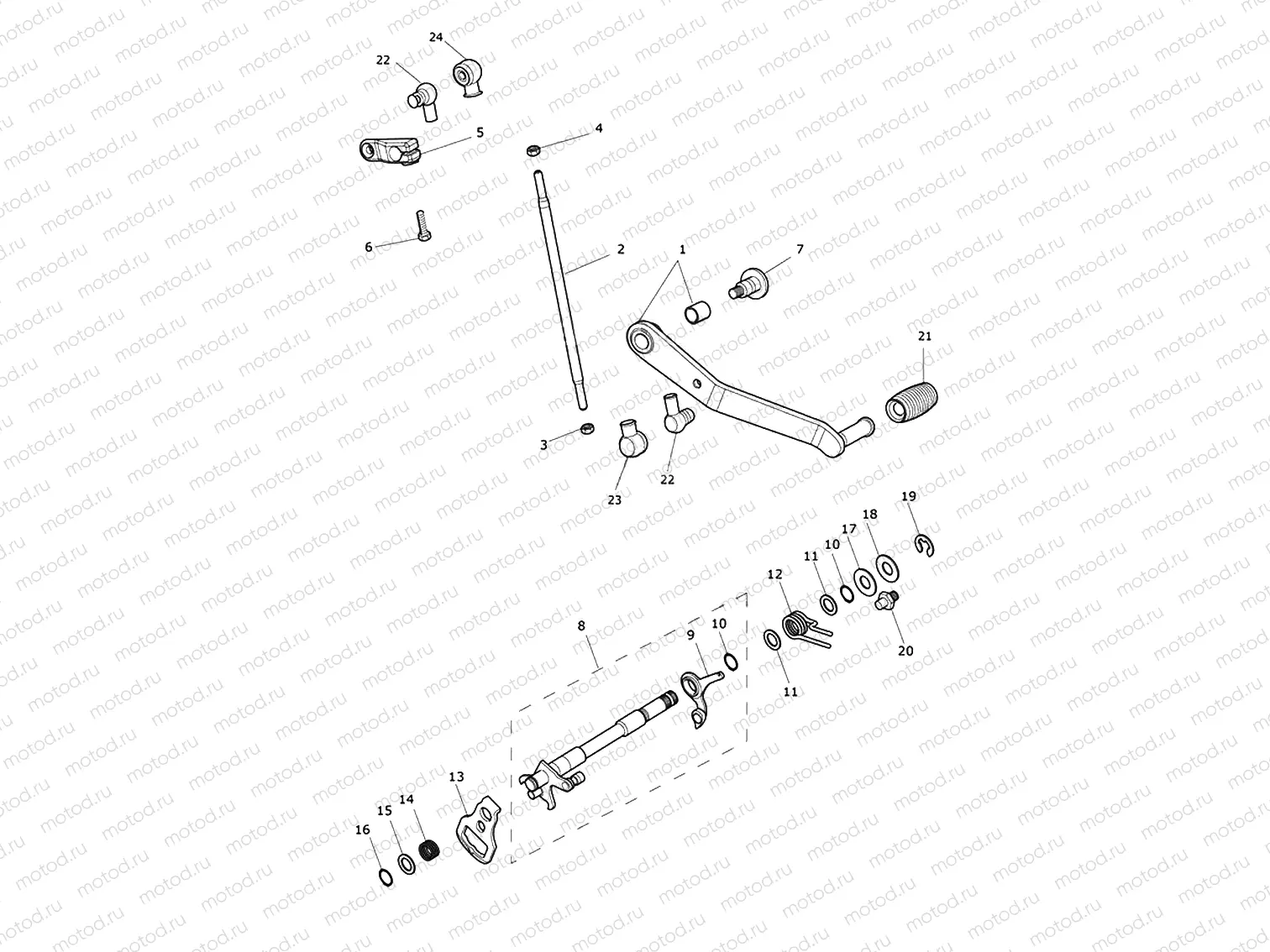 Gear Change Mechanism