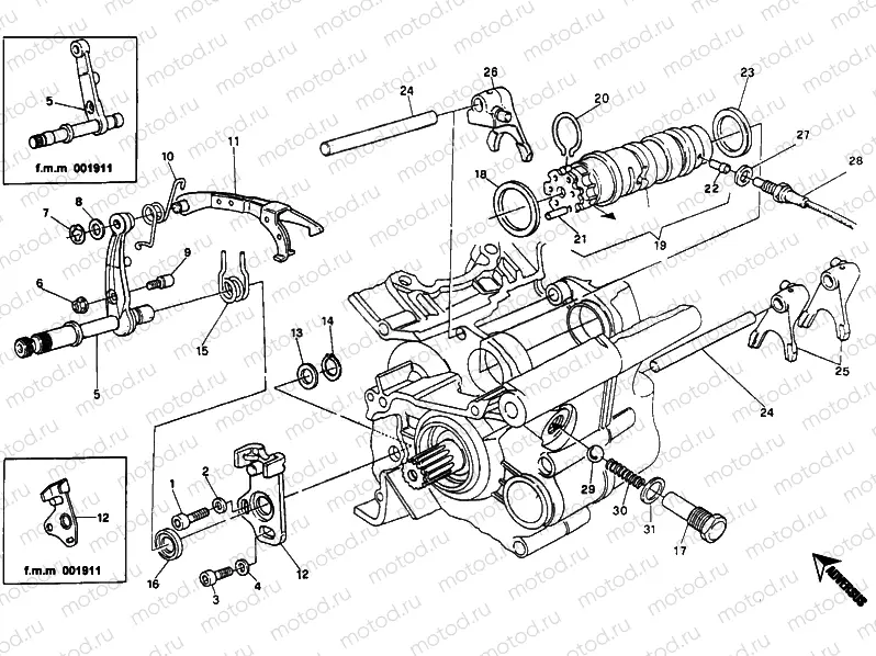 GEAR CHANGE MECHANISM » UNCLASSIFIED