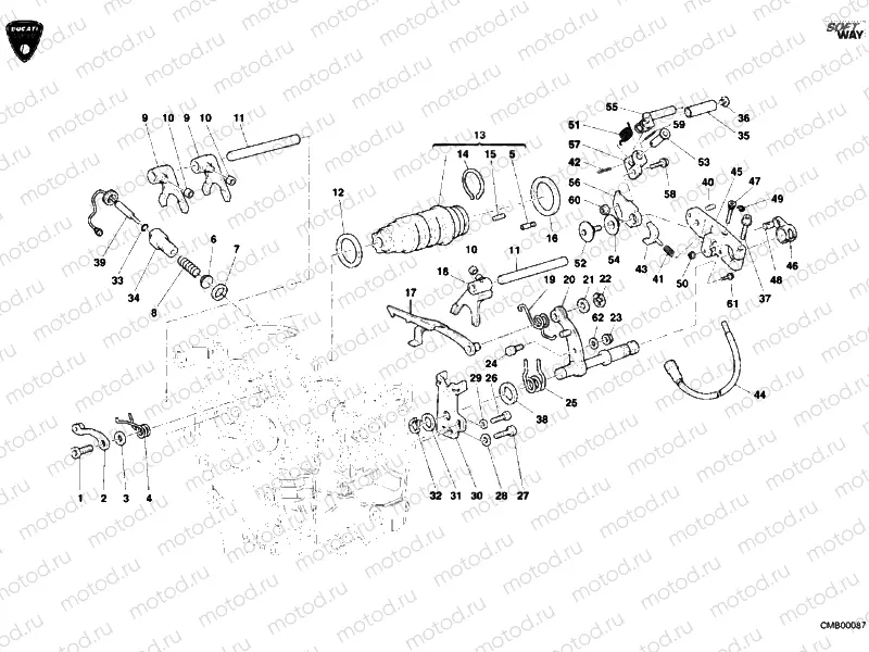GEAR CHANGE MECHANISM » UNCLASSIFIED
