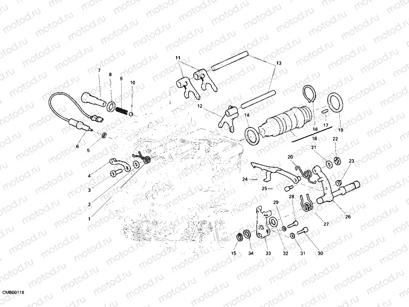 GEAR CHANGE MECHANISM » UNCLASSIFIED