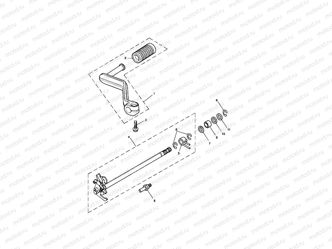 Gear Change Pedal > 210261