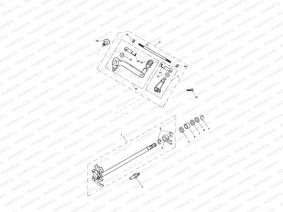 Gear Change Pedal 210262 >